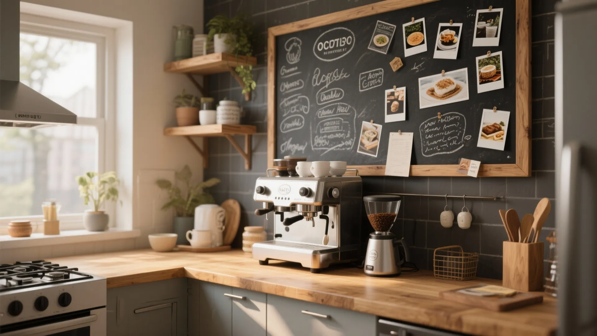 3. Magnetic + Chalkboard Combo