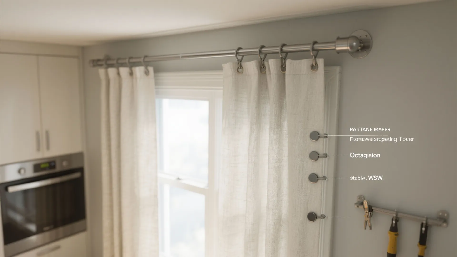 5. Magnetic or clip-on curtains for renters