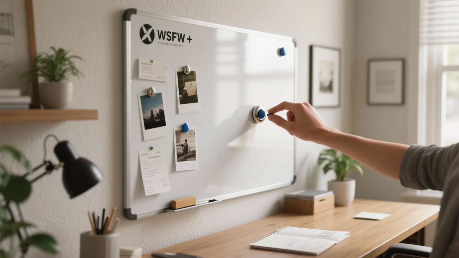 1. Magnetic + Dry-Erase Combo