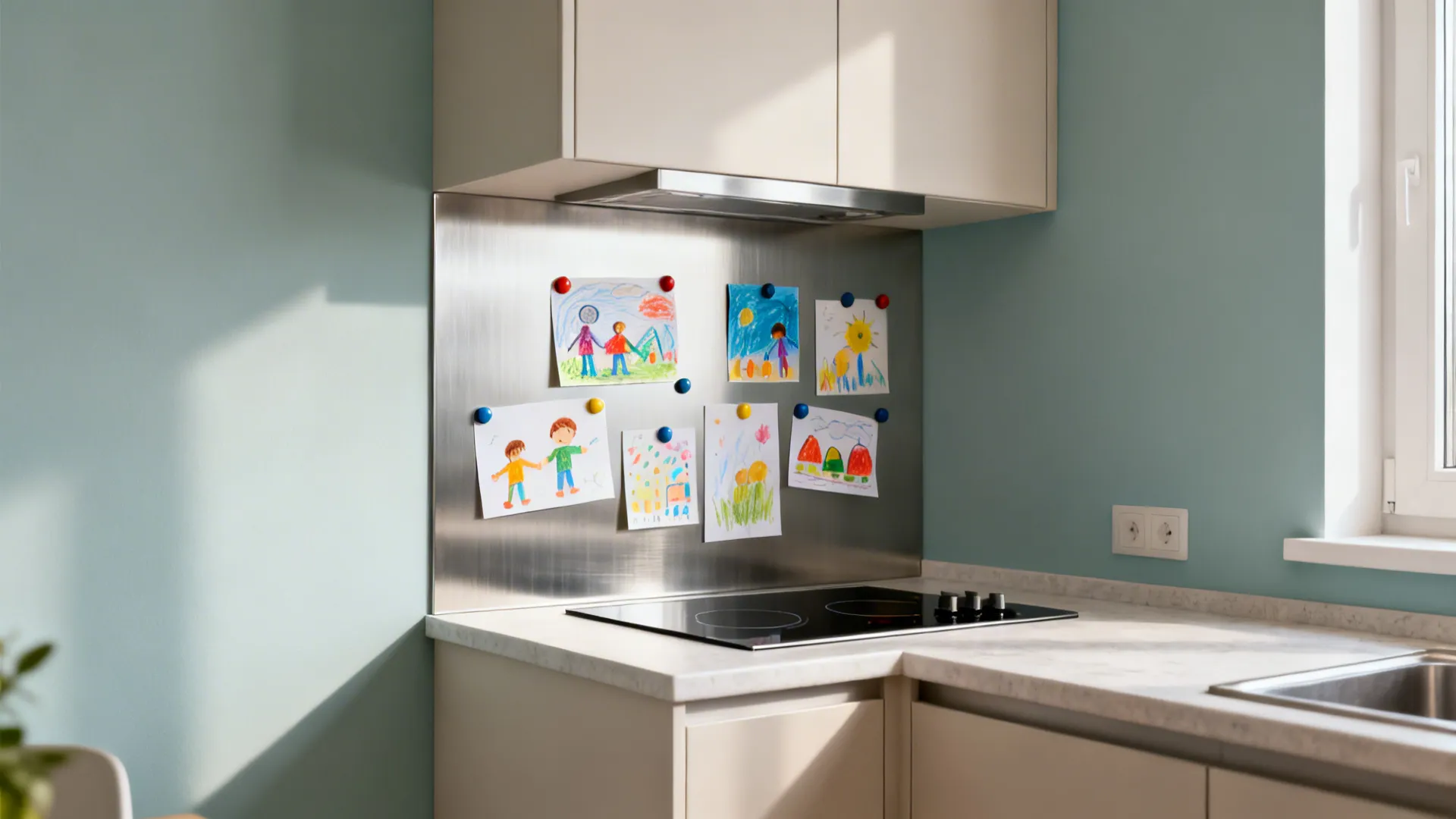 Magnetic Gallery Backsplash