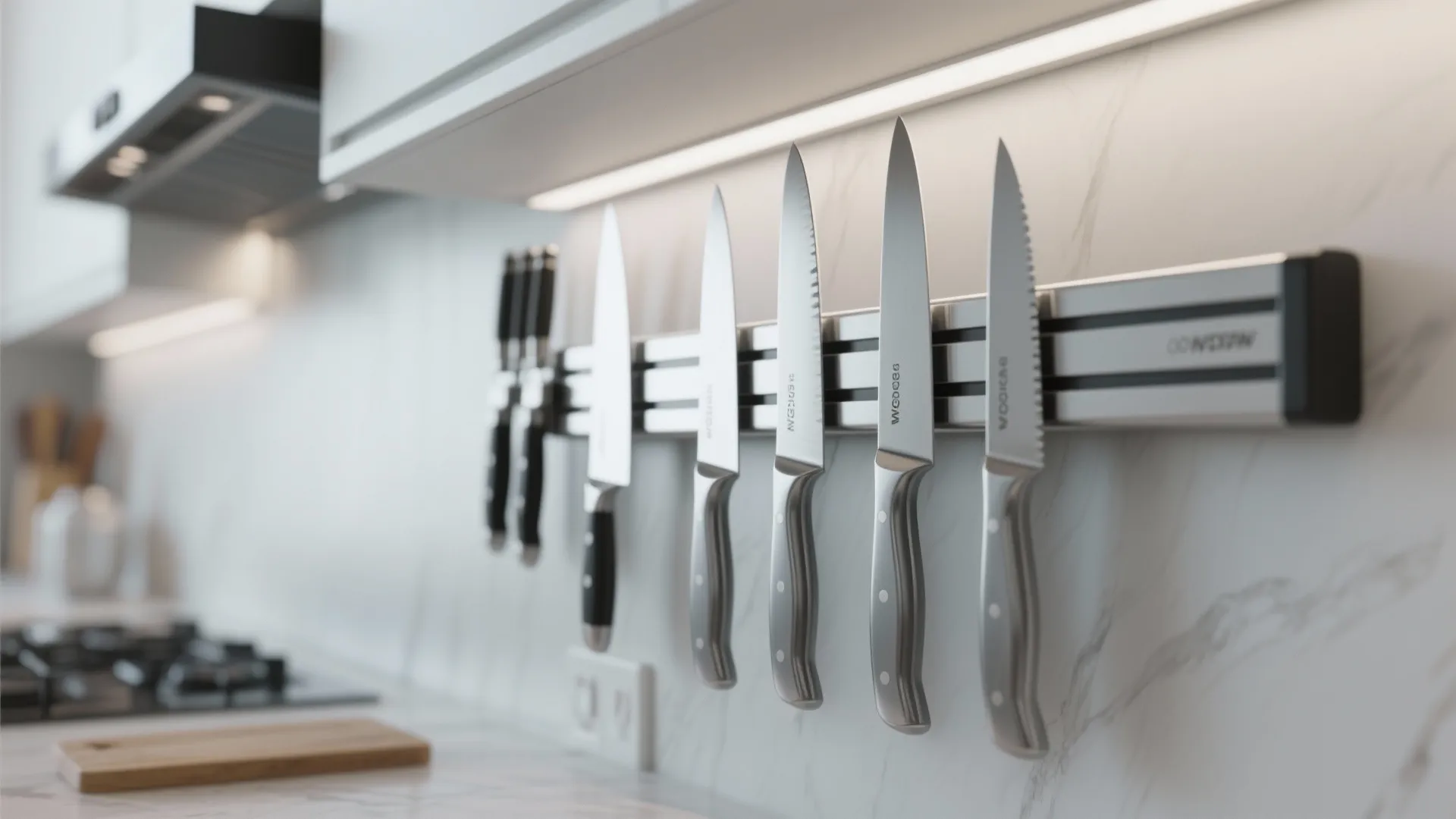 3. Magnetic Knife Strips