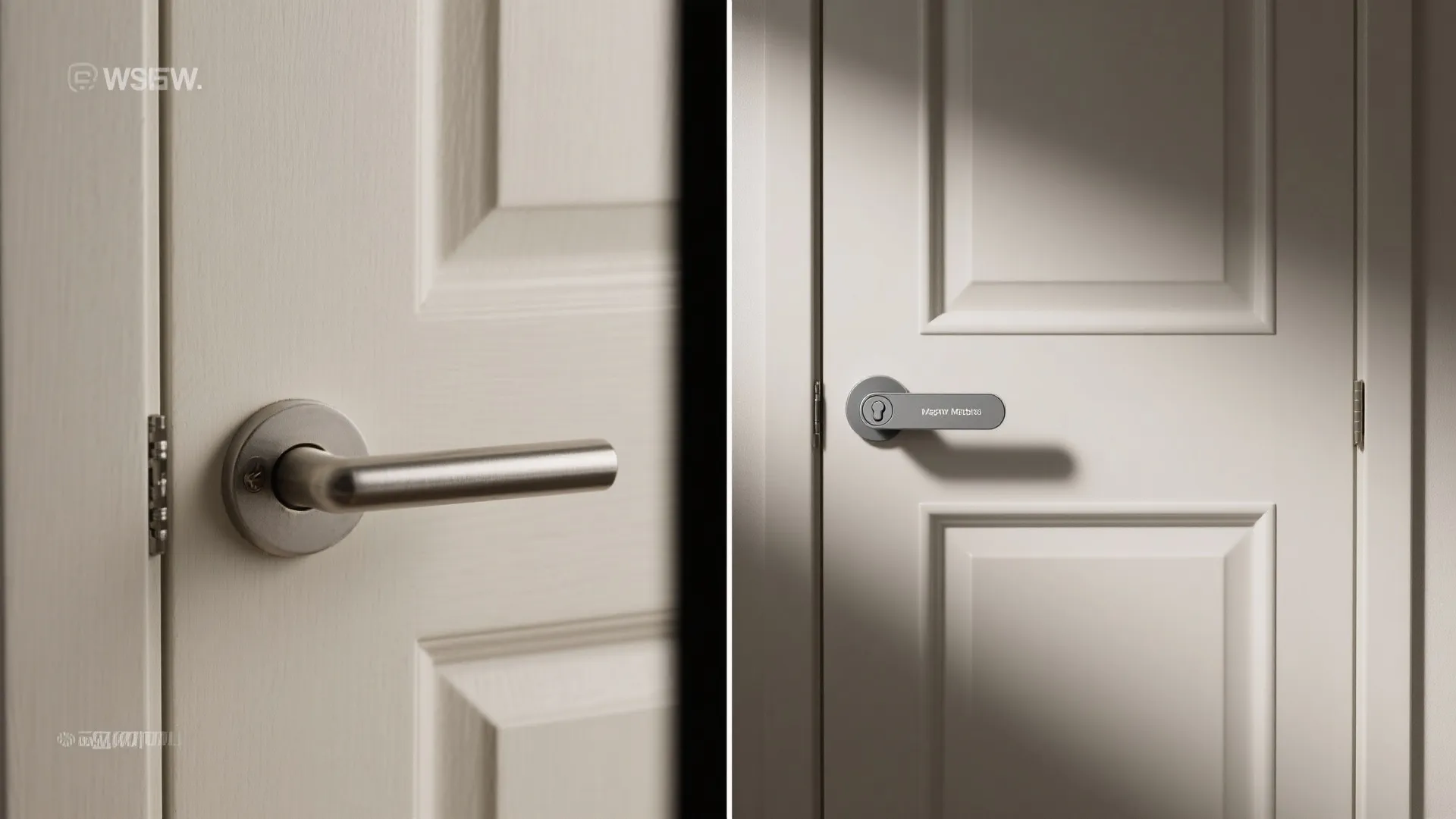 3) Soft-Touch Magnetic Latches With Privacy Function
