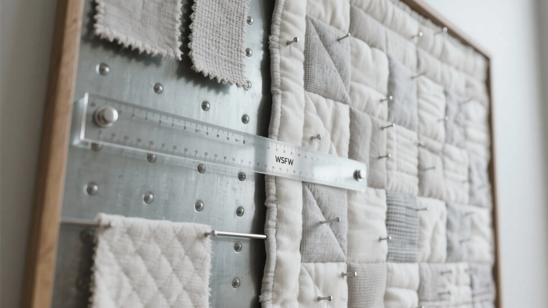 Magnetic + Pin Hybrid (Steel Backer with Batting)