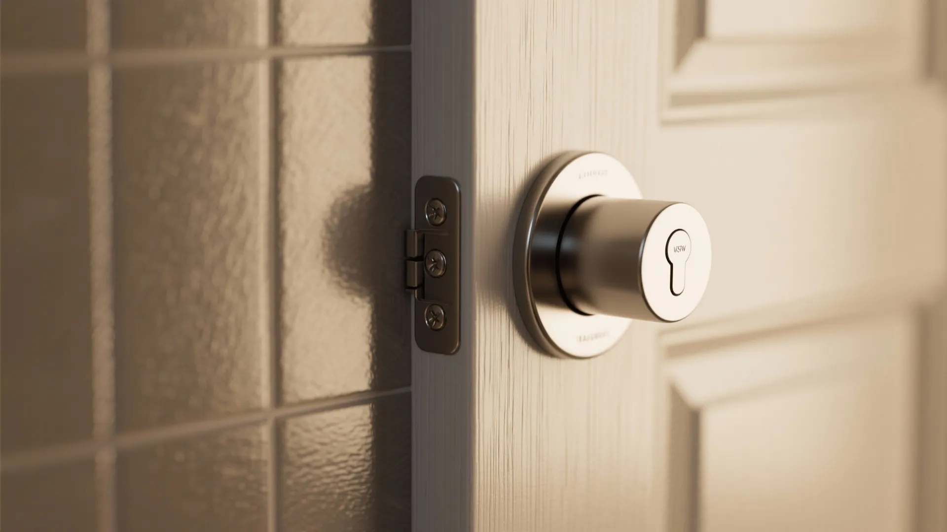 1. Magnetic catch with privacy turn