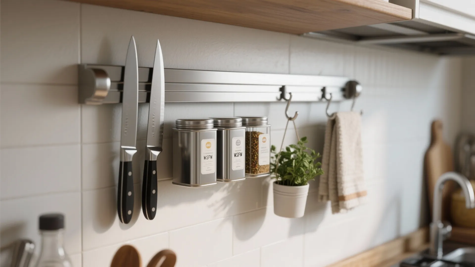 2. Magnetic boards and rail systems