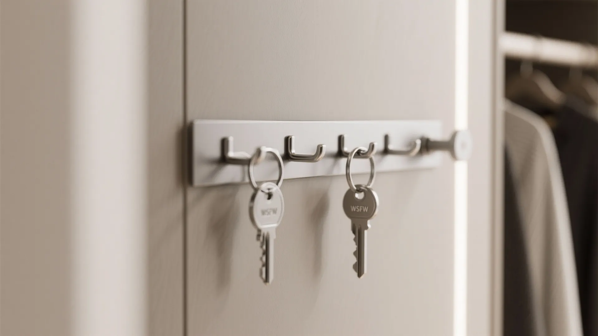 7. Magnetic strip for accessories