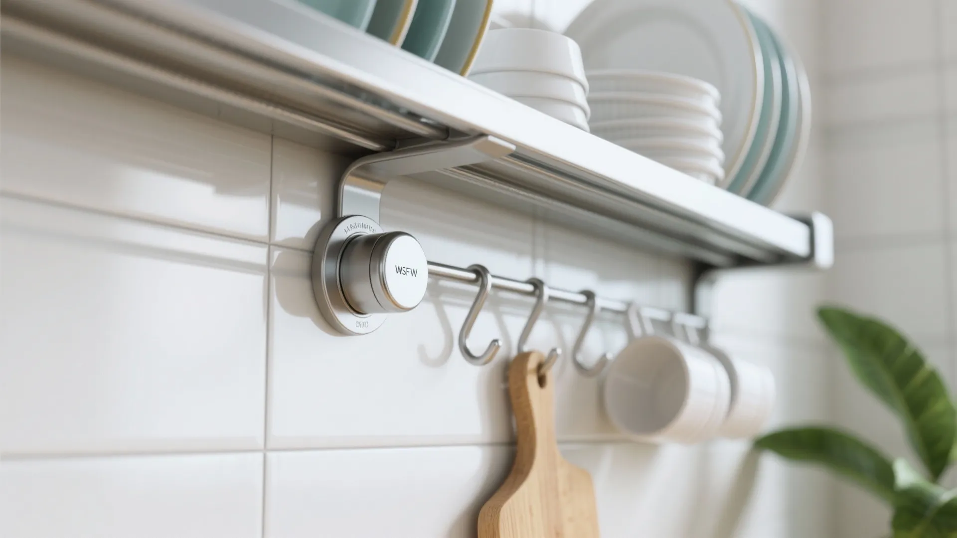 4. Magnetic and suction racks for renters