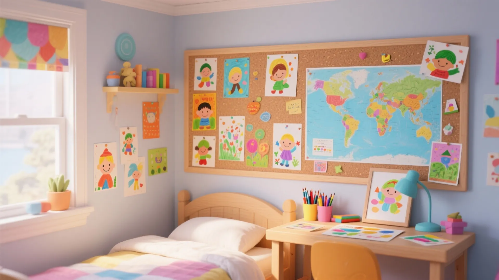 8. Magnetic Wall for Creativity