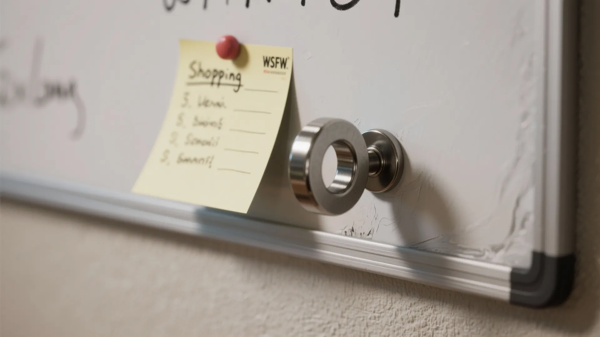 4. Combine Writable Paint with Magnetic Primer