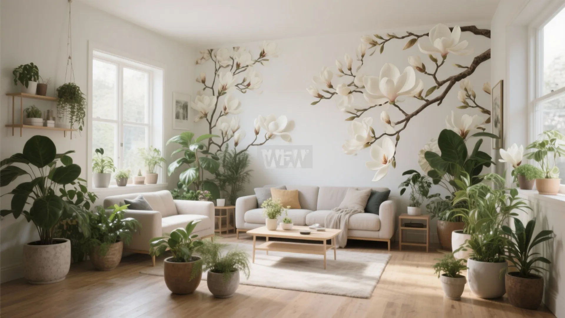 5. Magnolia and Greenery