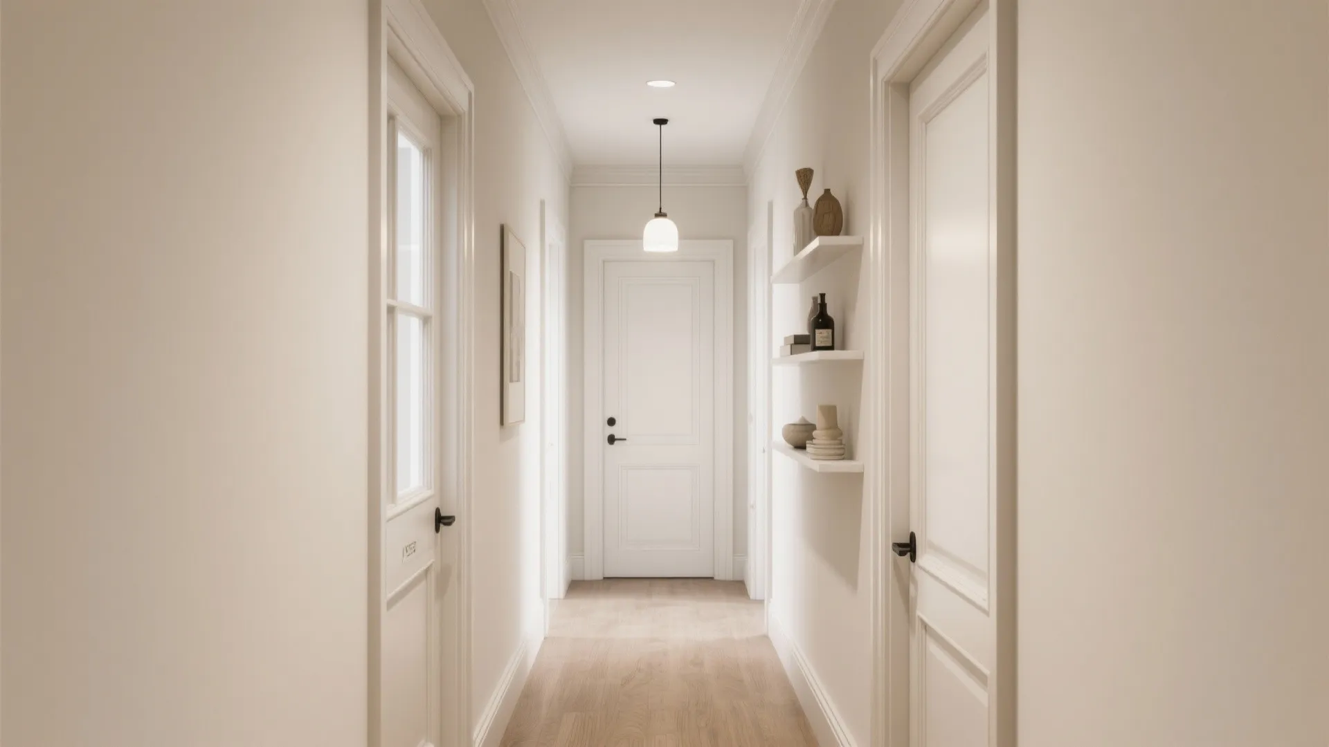 3. Paint trims slightly deeper for crisp definition