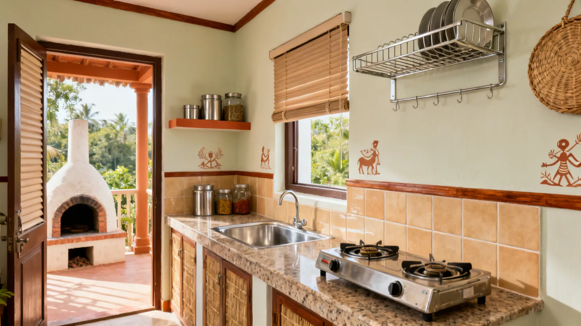 Kitchen Design in Maharashtra Village: 5 Smart Ideas