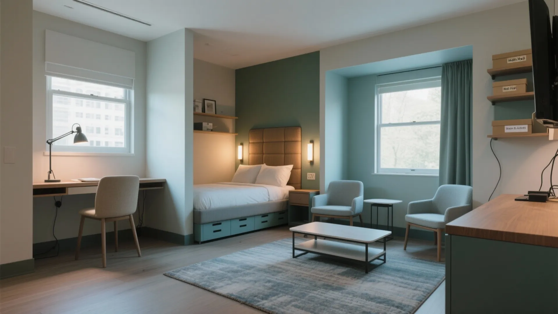 Maher Hall Design Ideas: Small Spaces, Big Impact: 1 Minute to Discover How to Transform Your Maher Hall Room Fast