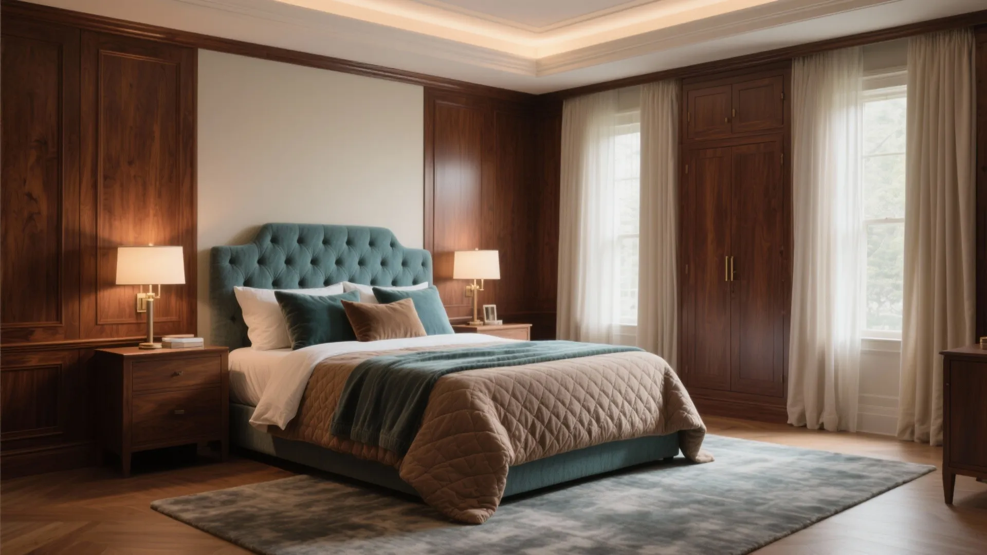Elegant Mahogany Bedroom Ideas: Transform Your Space with Rich Mahogany Designs