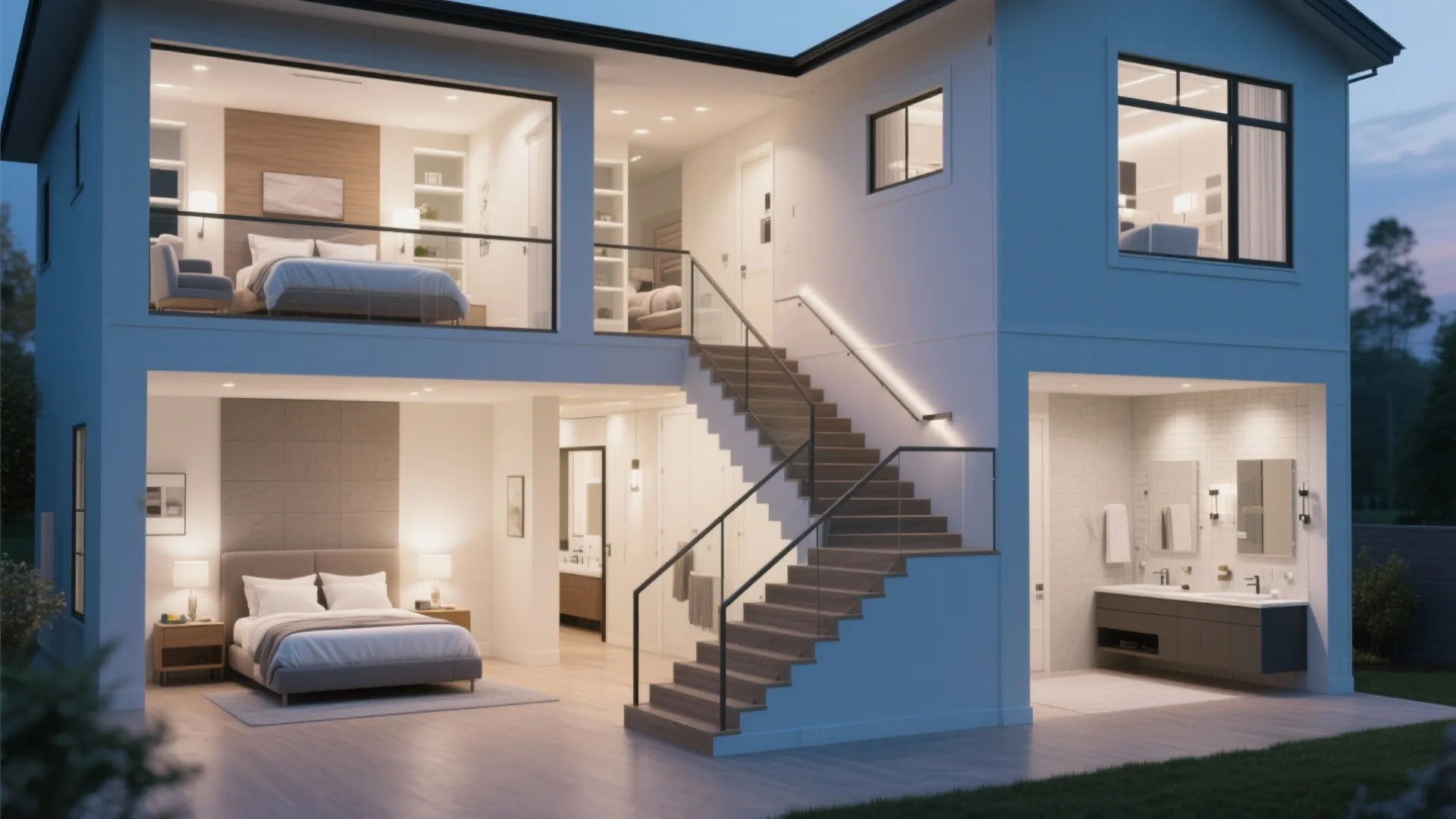 2. Two-Story with Main-Floor Master