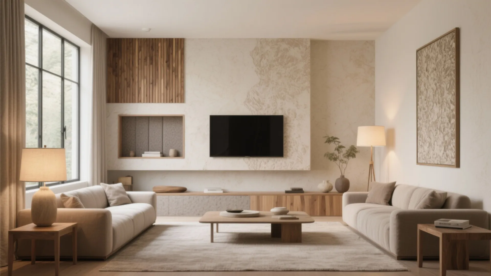 5 Living Room Main Hall Wall Texture Design Ideas: From limewash to wood slats, my field-tested texture moves for a richer, calmer main hall