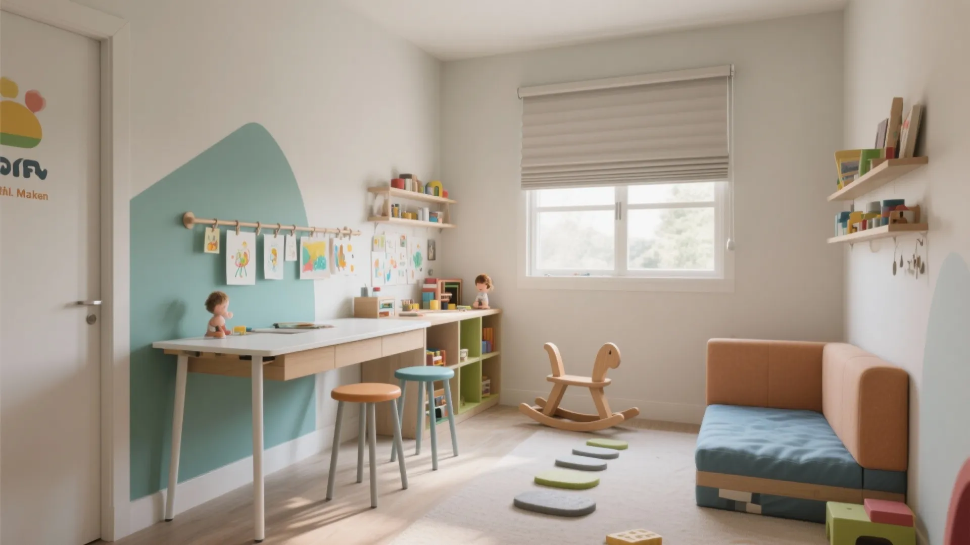 A Foldaway Maker Table and a Safe Active Corner