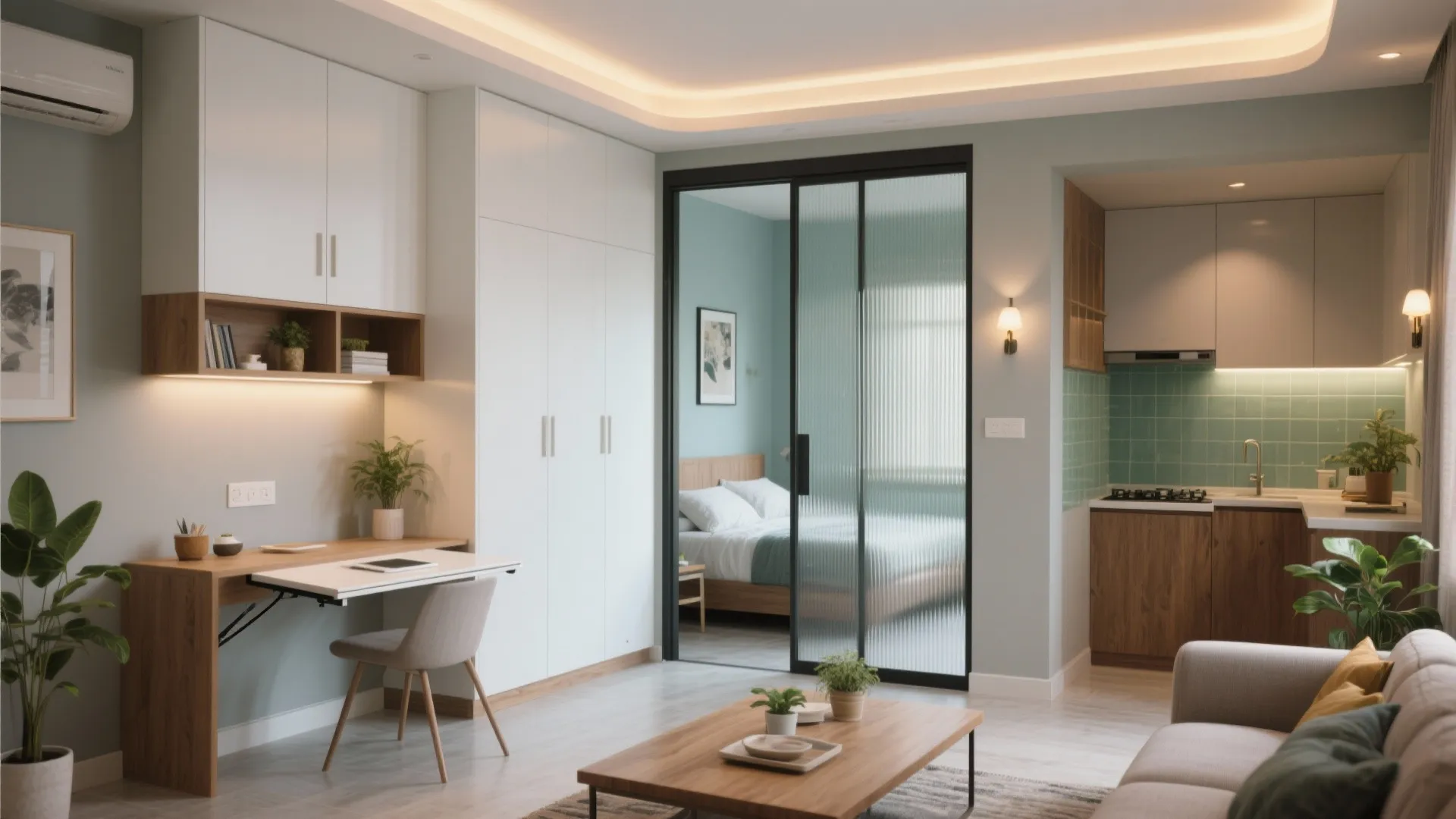 5 Design Ideas for a 1 BHK Flat in Malad West: Smart, stylish, and Mumbai-proof ways to make a compact 1BHK feel bigger, brighter, and more livable