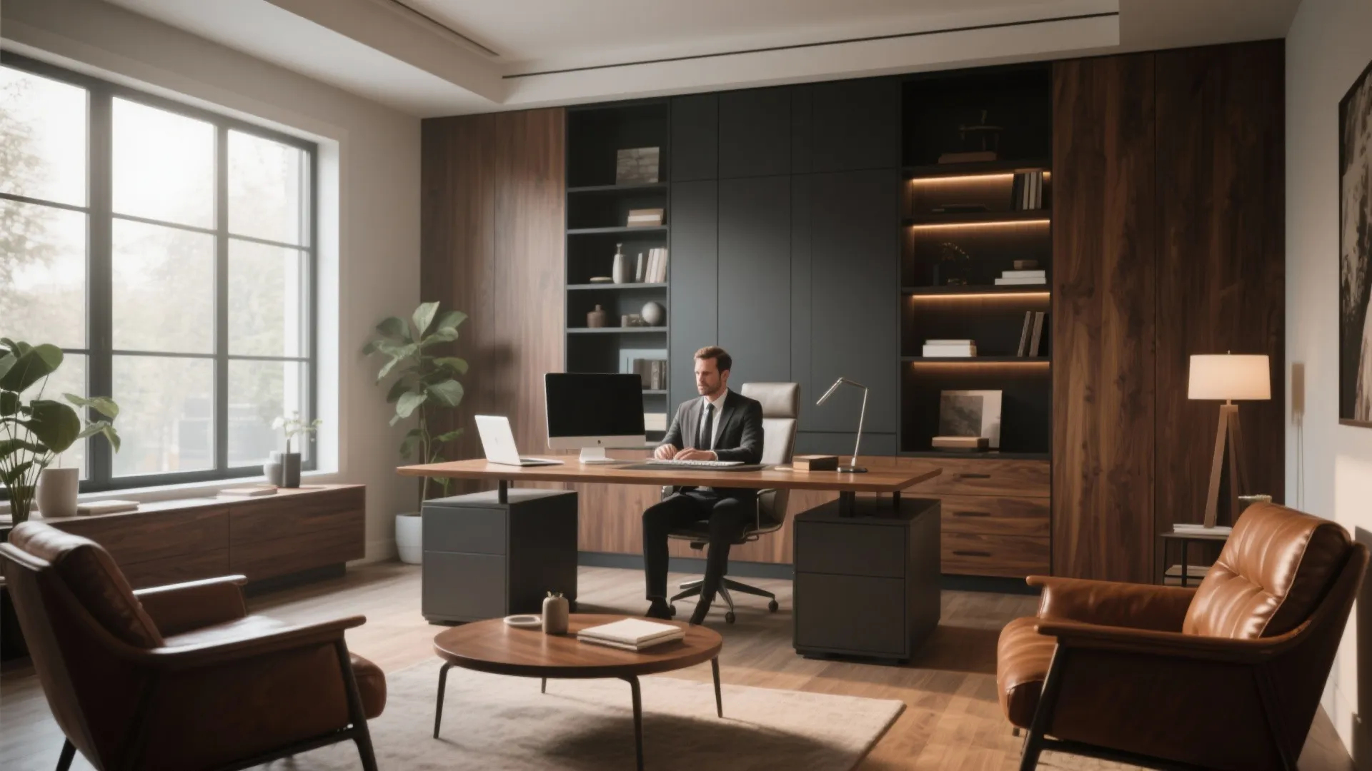 10 Male Home Office Ideas That Blend Style & Function: Creative and Practical Inspiration for a Masculine Workspace