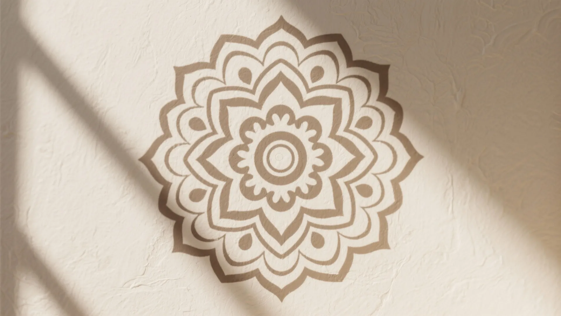 Mandala Medallion at the Hall End