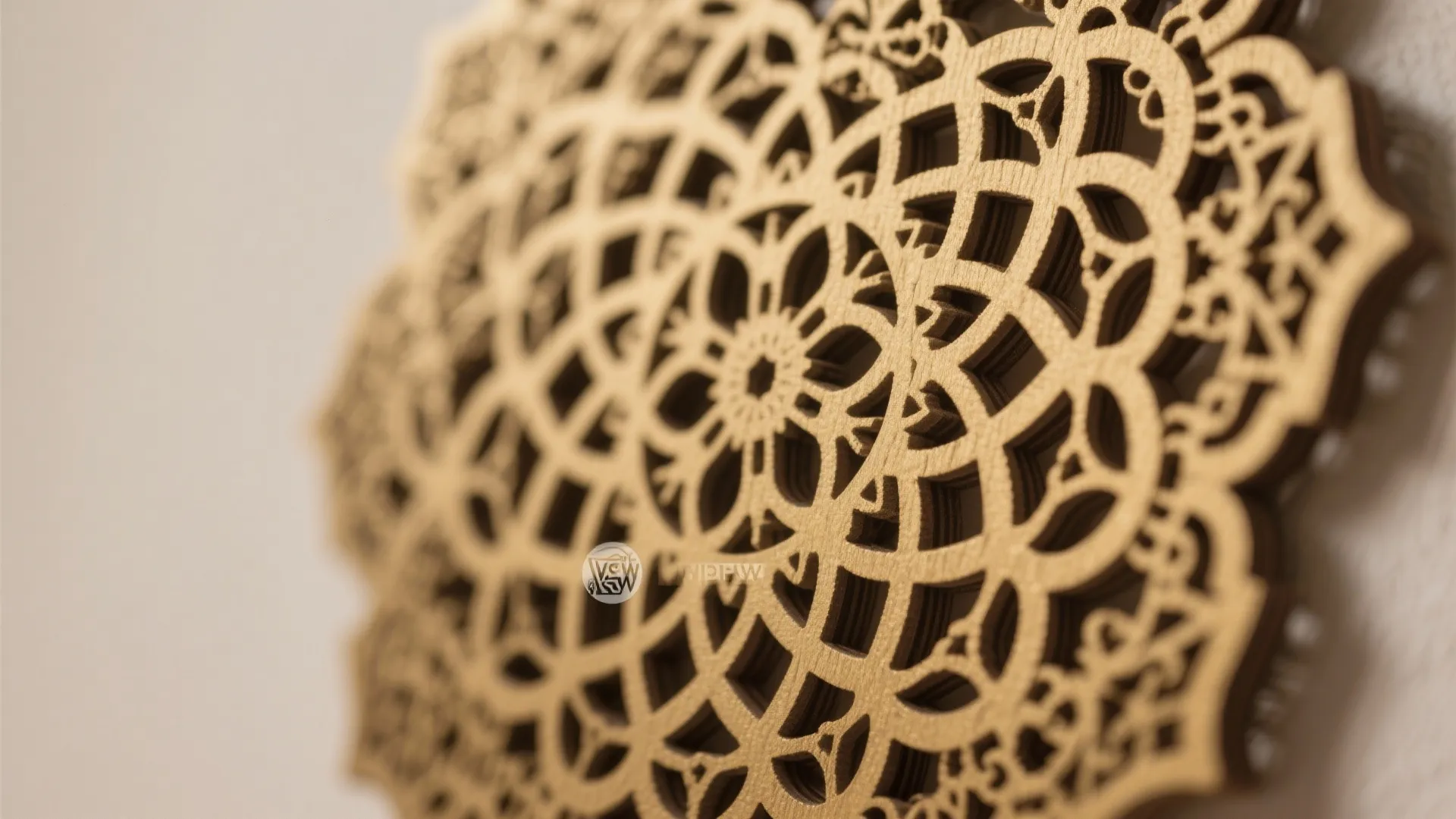 Mandala CNC jali partition