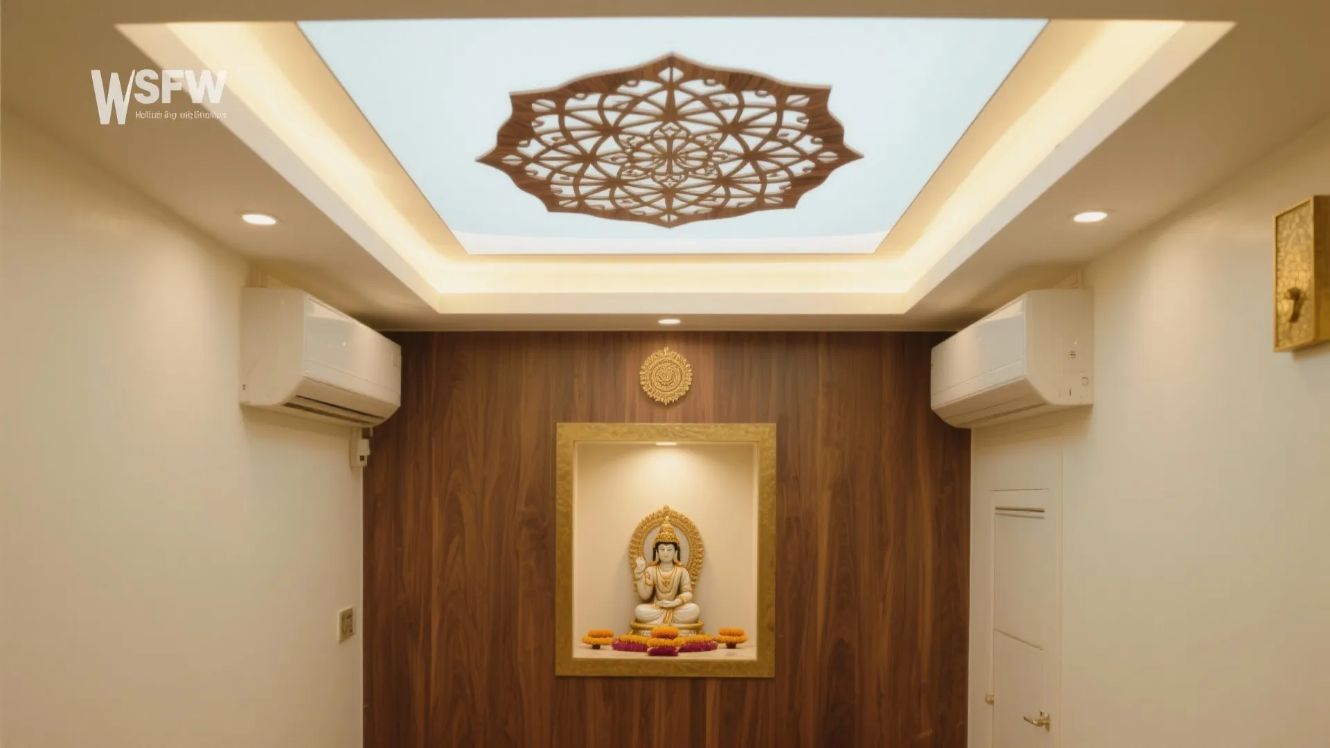 Backlit Mandala, Calm Heart