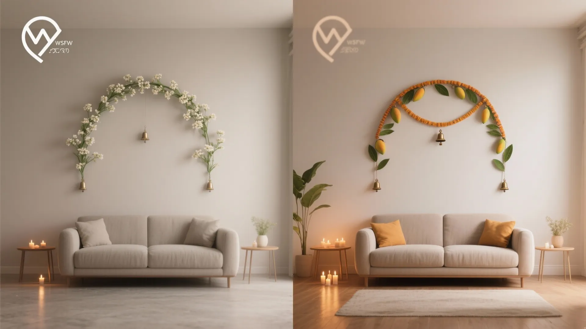 Modern Minimal Mandap: One Statement Element