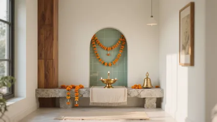 Mandir Room Colour: 5 Calming Palettes