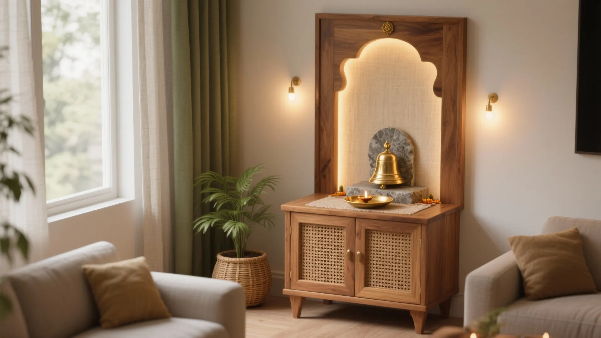 5 Simple Wooden Pooja Mandir Designs for Home: Space-smart, serene, and budget-wise ideas from a senior interior designer