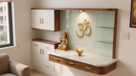5 Pooja Mandir Decoration Ideas for Small Homes