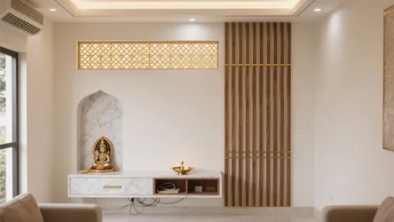 Mandir Wall Design for Home: 5 Ideas