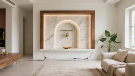 5 Mandir Design for Living Room Ideas (Pro Tips)