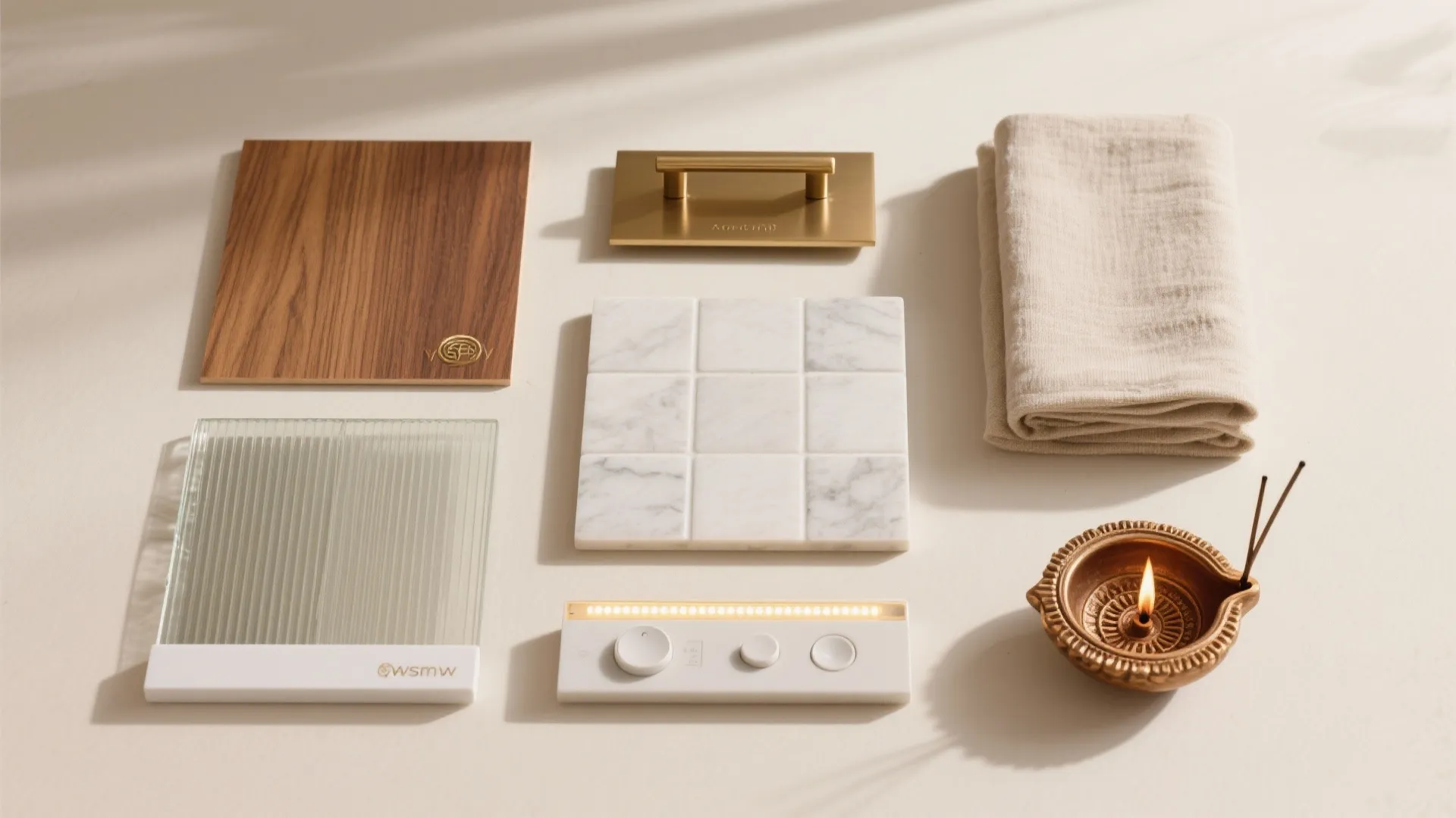 Vastu-Sensitive Niche with Smart Lighting and Storage