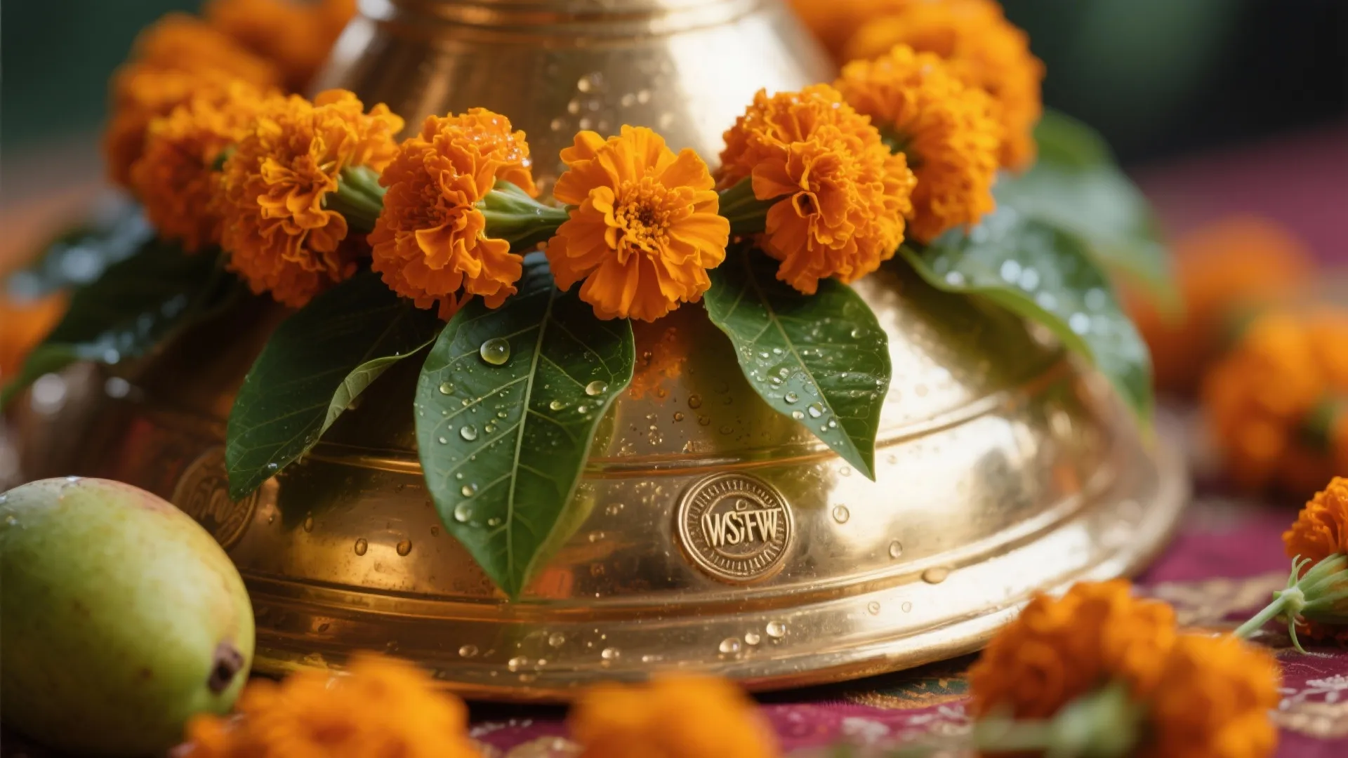 Seasonal Ornamentation: Mango Leaves, Flowers, and Fragrance