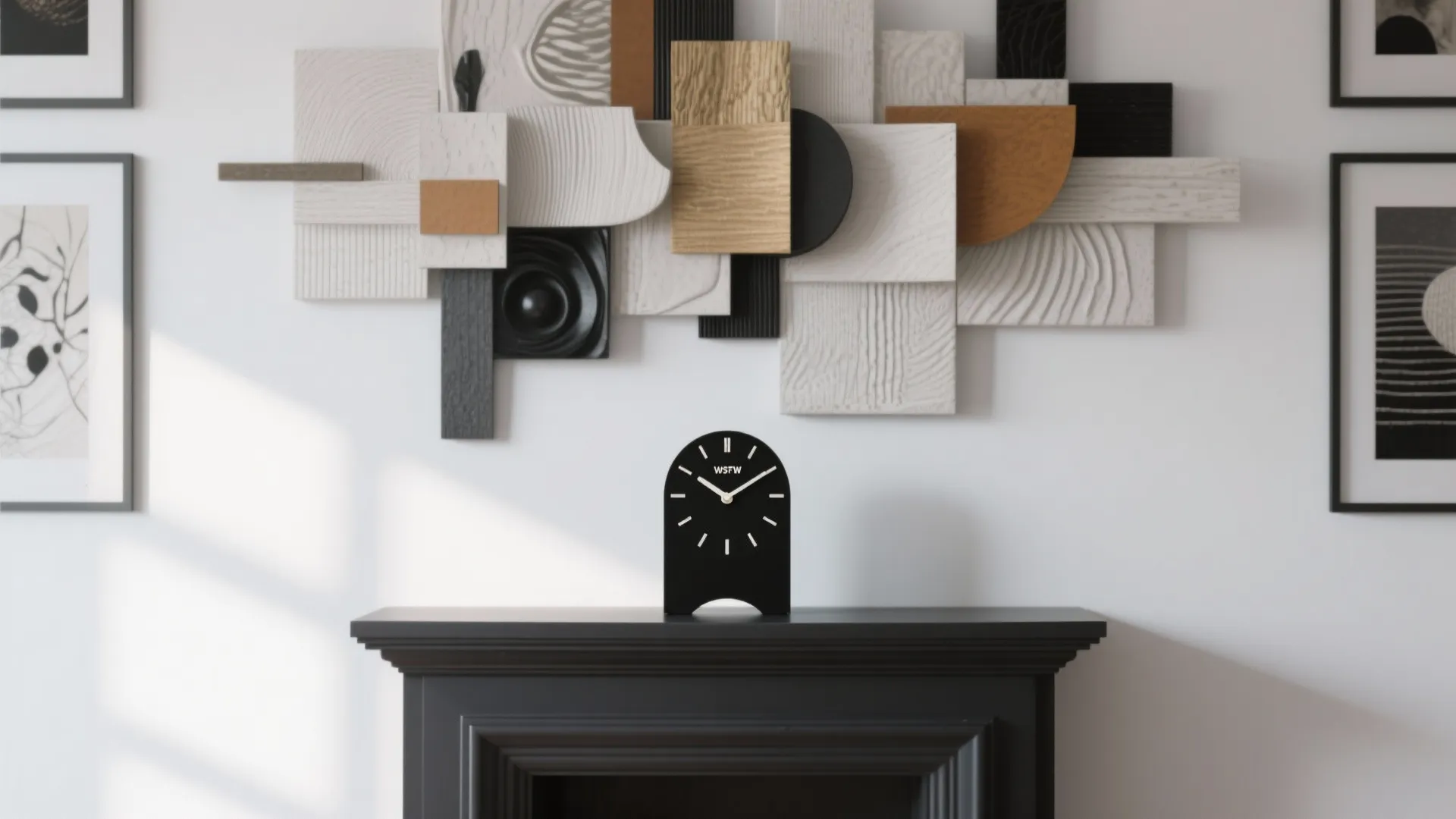 1. Pair with Layered Wall Art