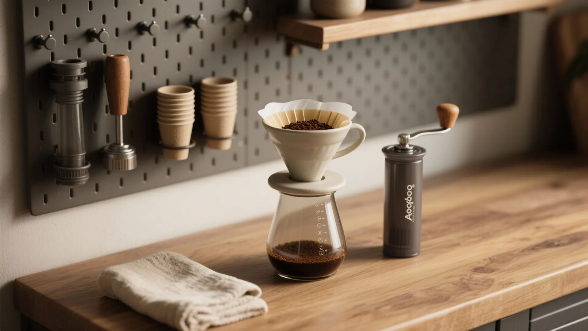3. Manual Brewers (Pour-over, Aeropress): Tiny, affordable, and surprisingly chic