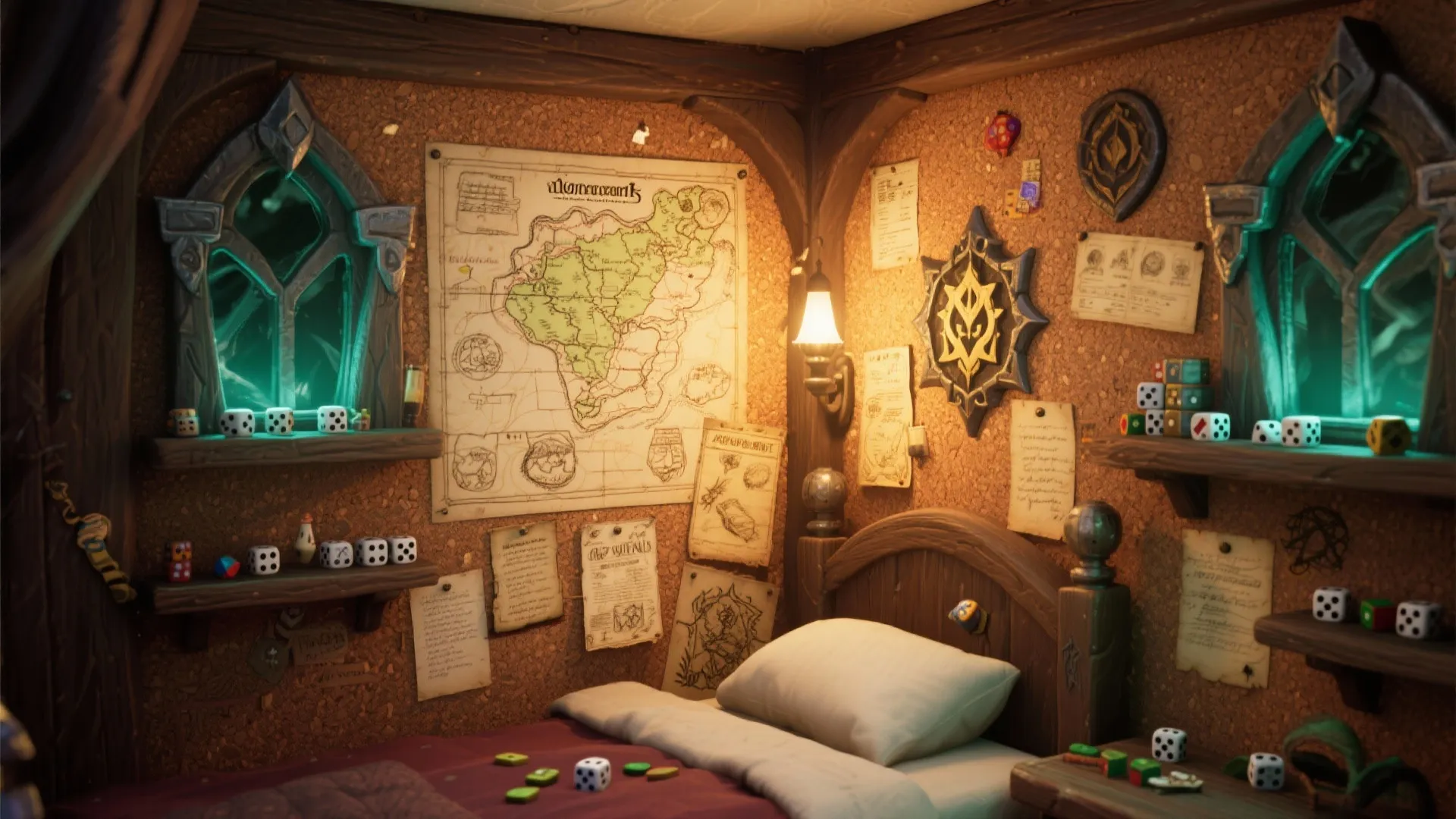4. Map Wall Quest Board