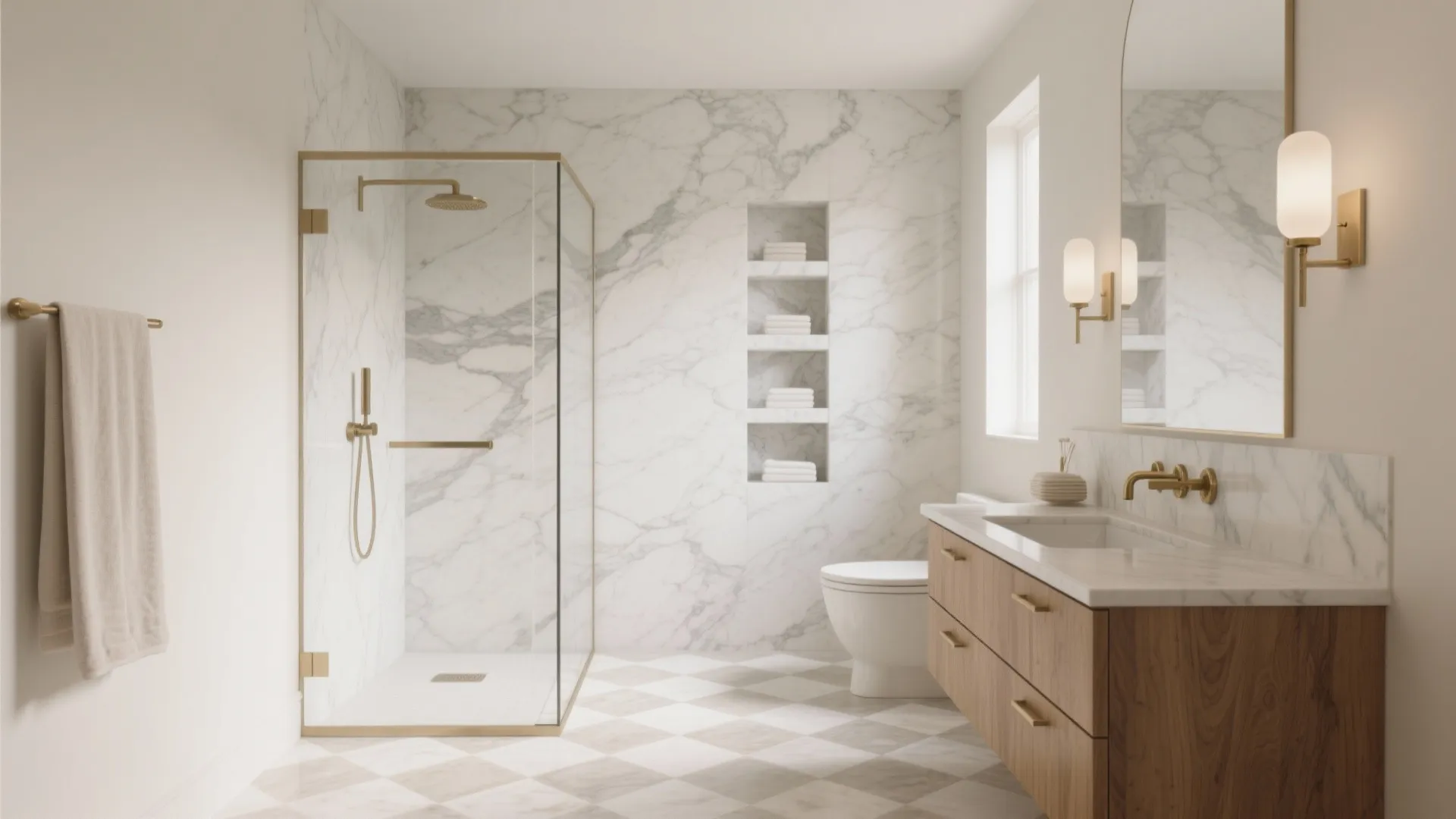 5 Marble Tile Bathroom Ideas I Swear By: Real designer strategies to make small bathrooms feel luxurious, practical, and timeless with marble tile