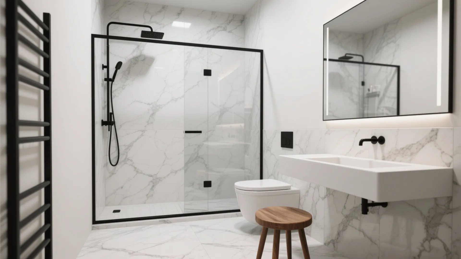 5 Bathroom Marble Tiles Design Ideas: Small-space, big-impact: honed floors, mosaics, herringbone, and more—learn how I use marble to elevate compact bathrooms.
