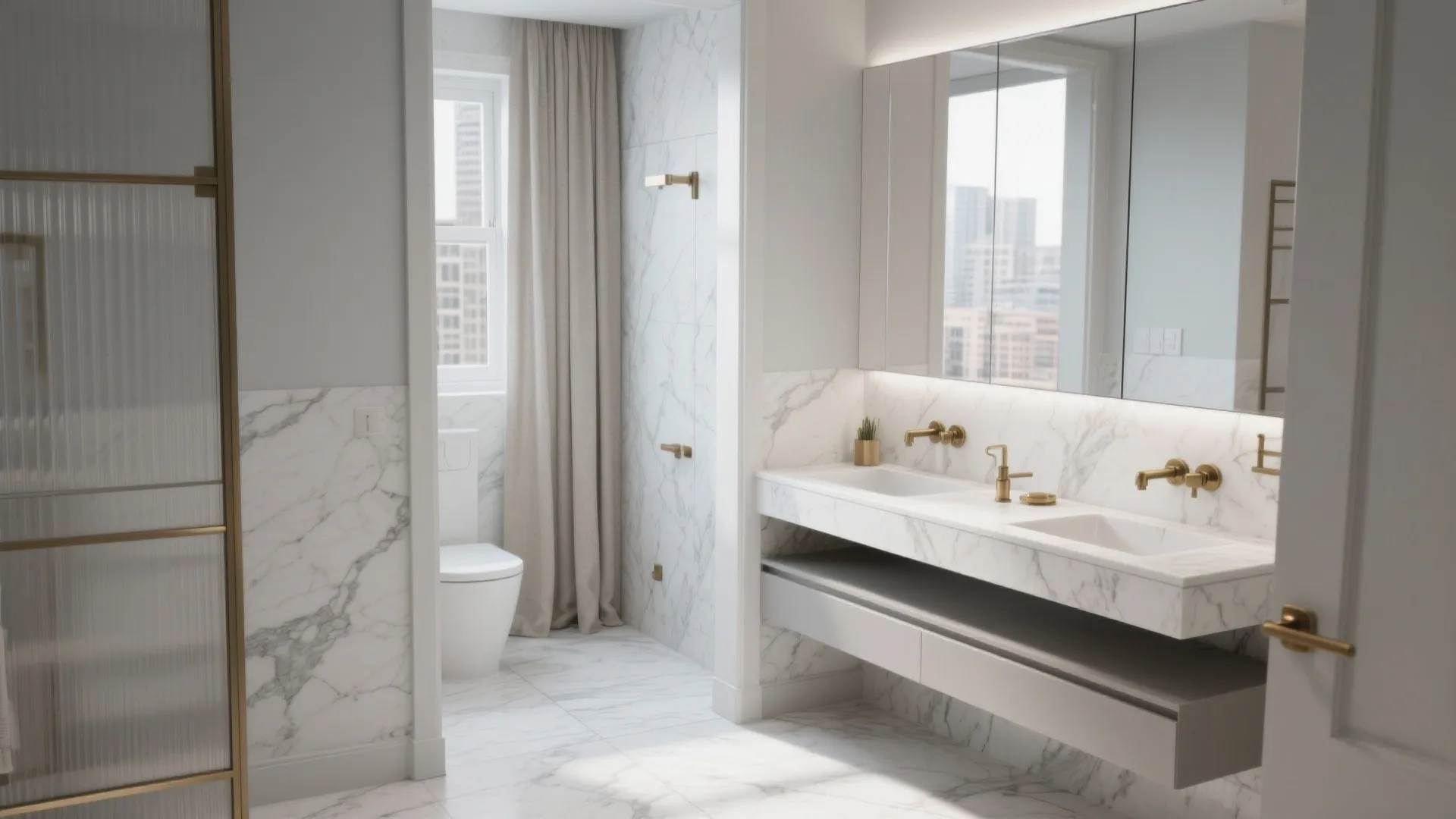 5 Marble Bathroom Floor Tiles Ideas That Actually Work: Small-bath strategies from a designer who’s lived through the grout dust