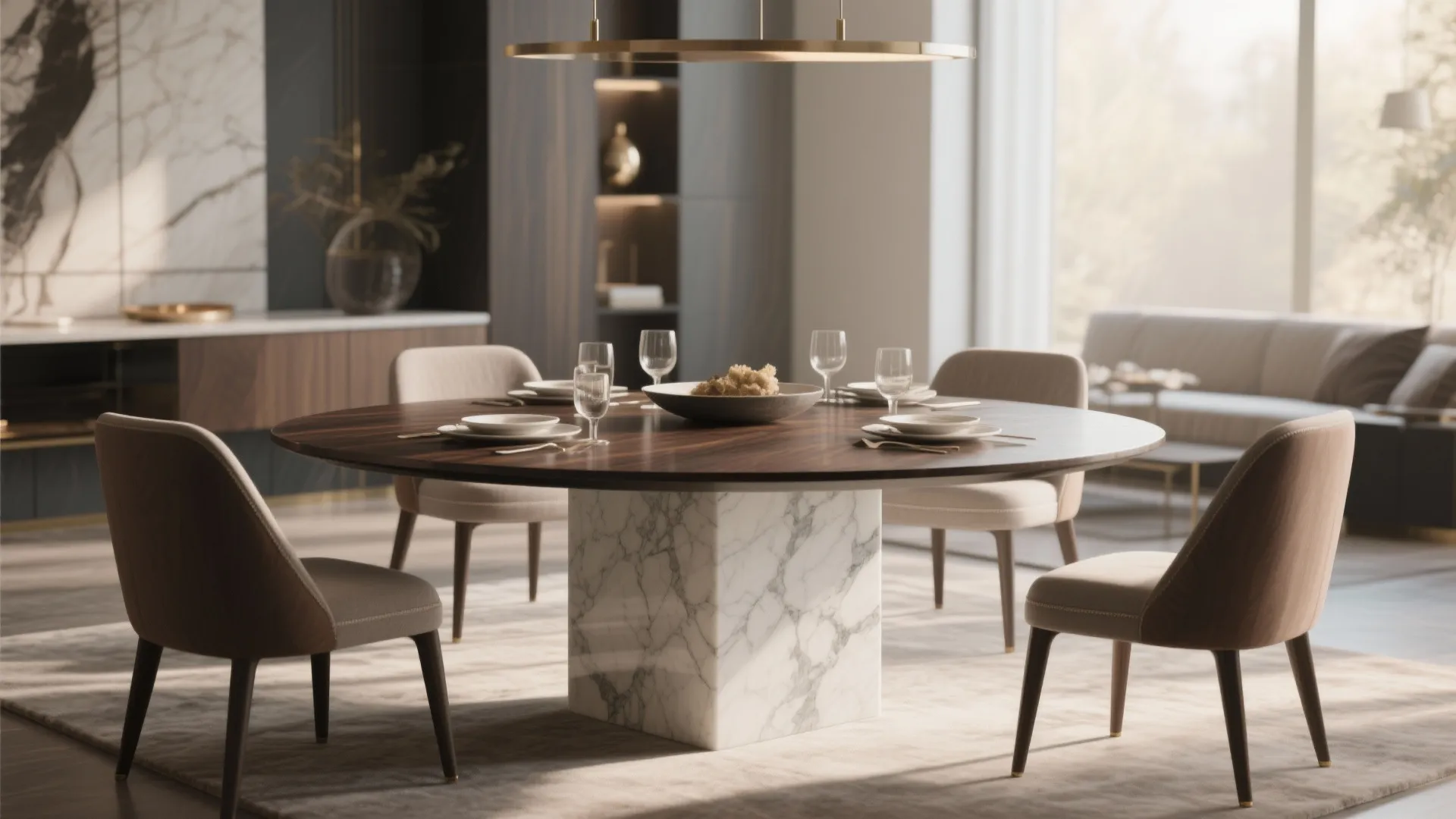 6. Central Marble Block