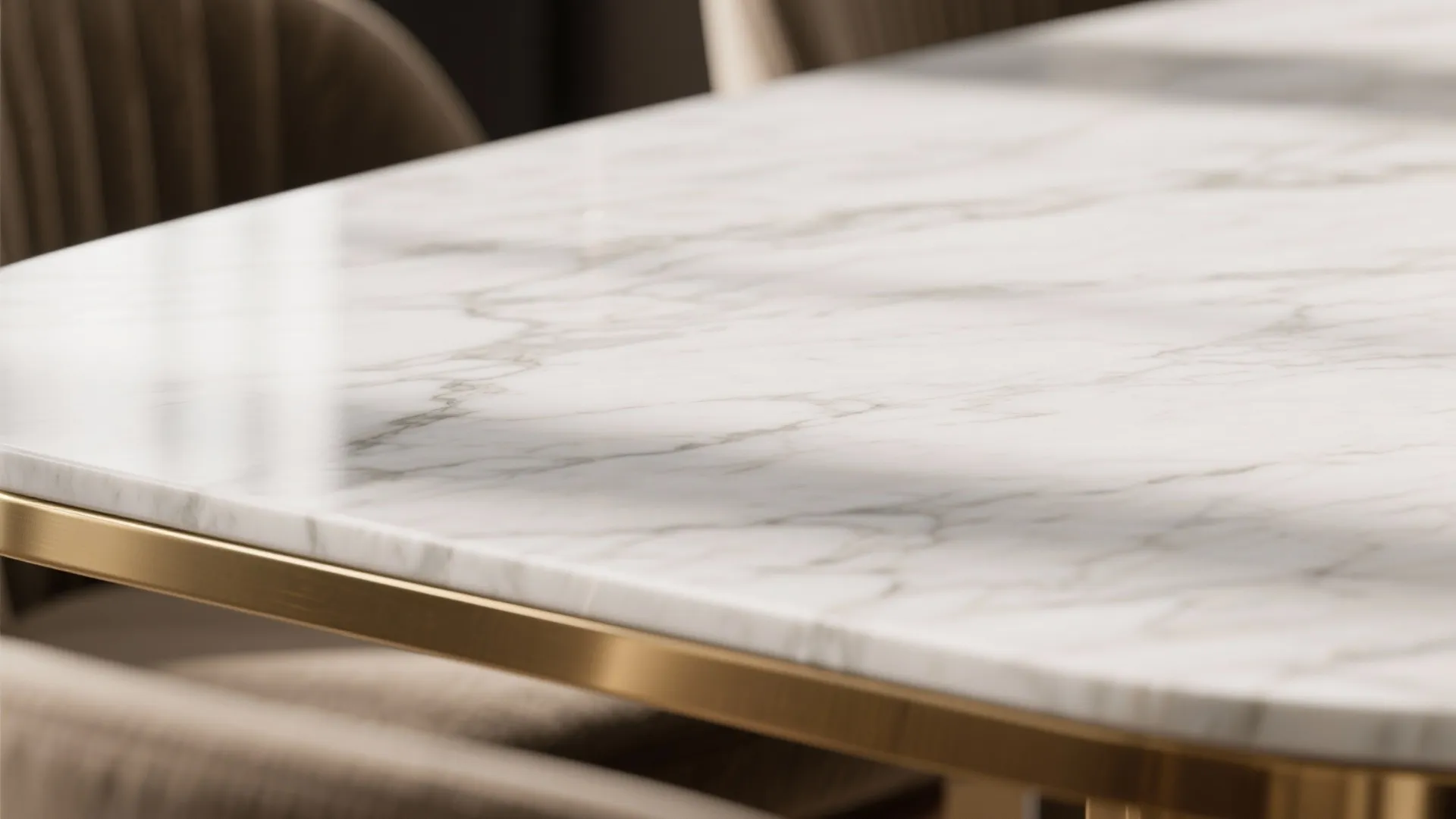 Statement Marble and Metal Mix