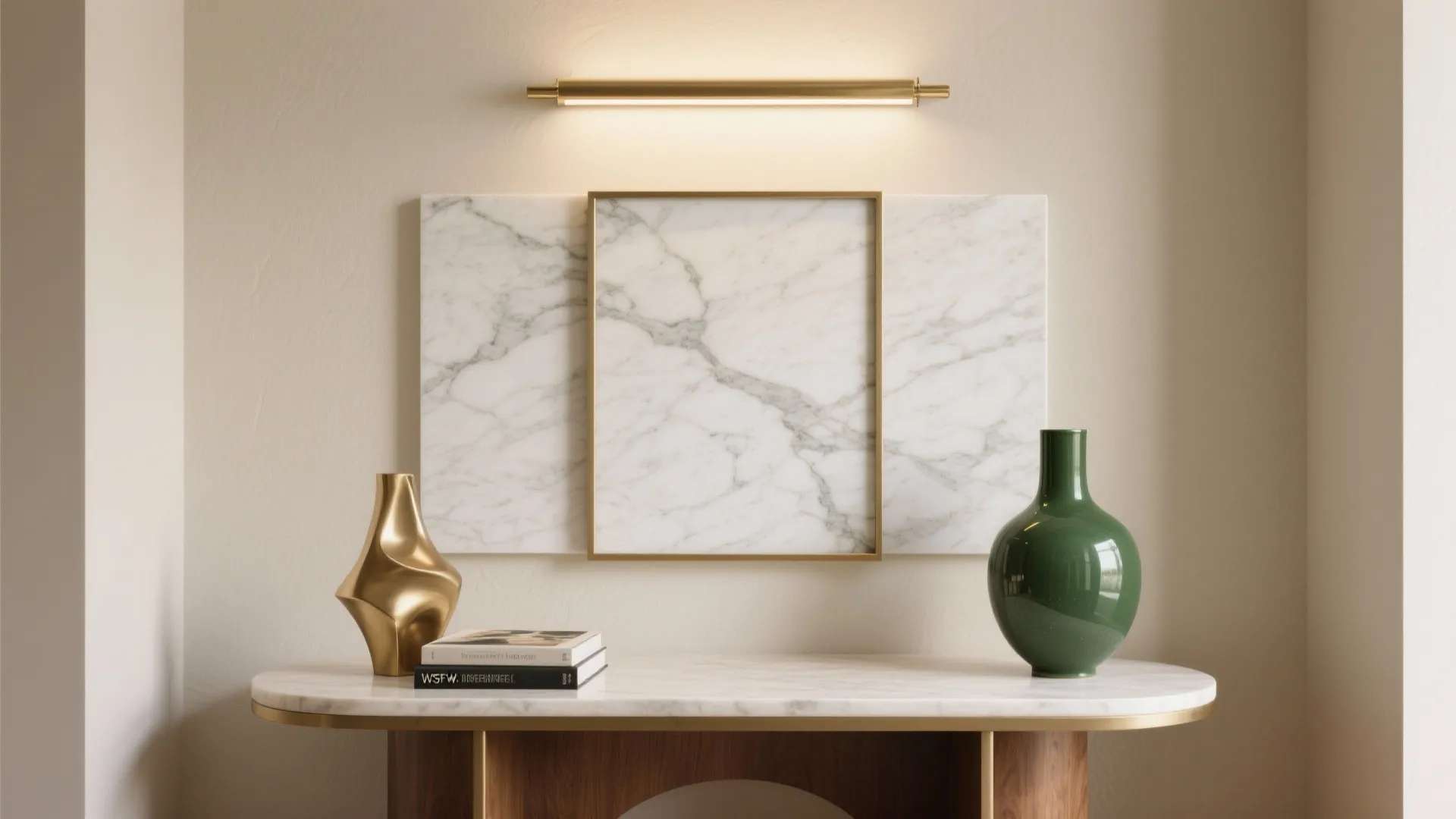 Marble & Brass Palette for Instant Luxury