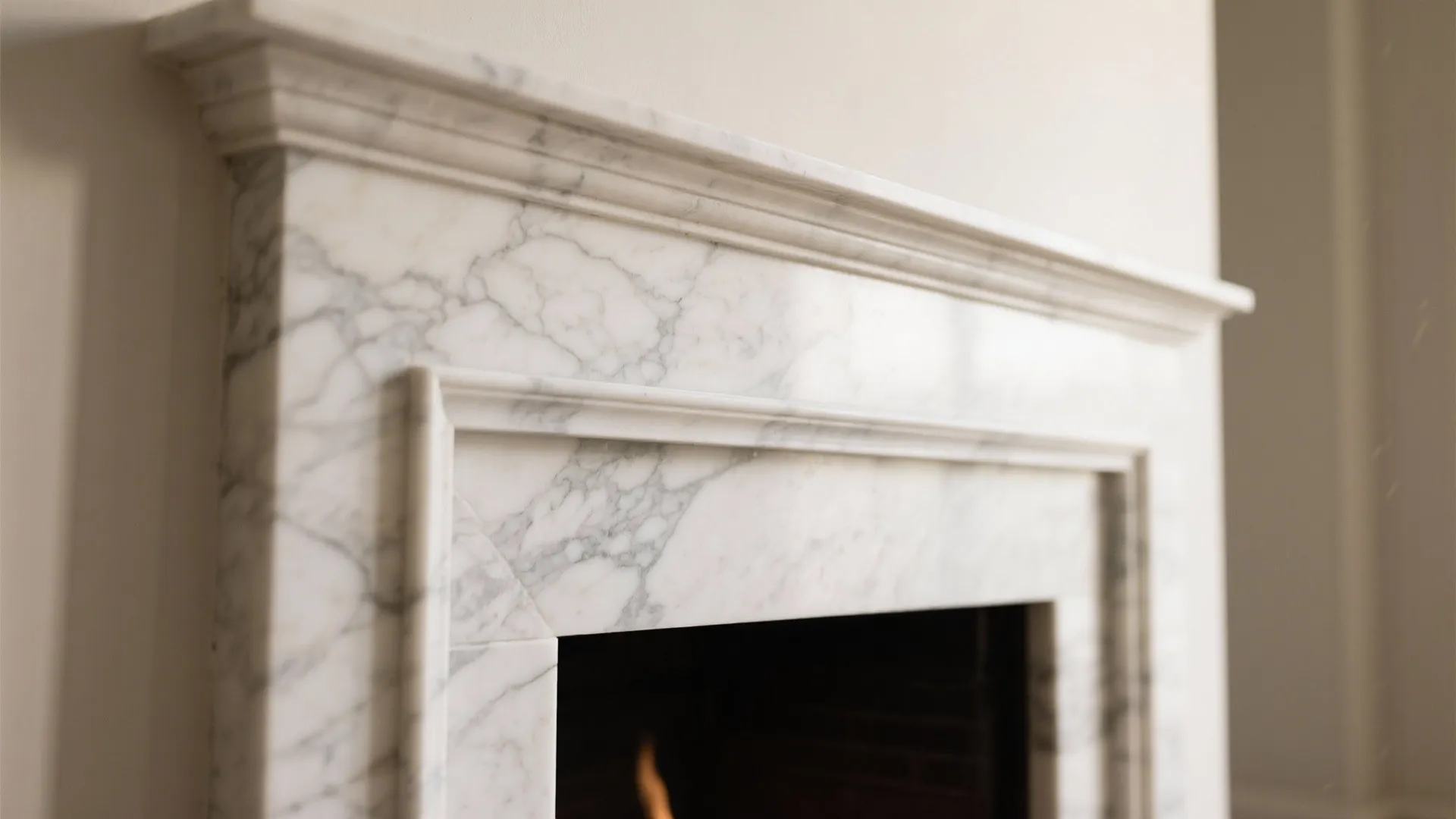 Statement Fireplace and Fine Stone