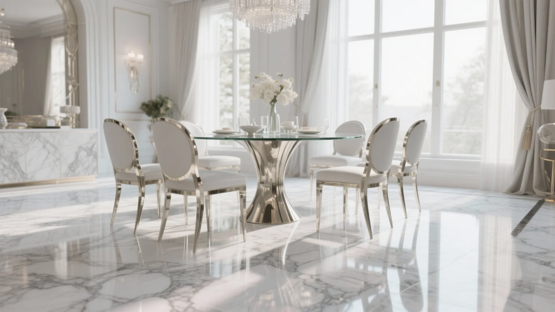 Marble Tiles for Luxurious Flair