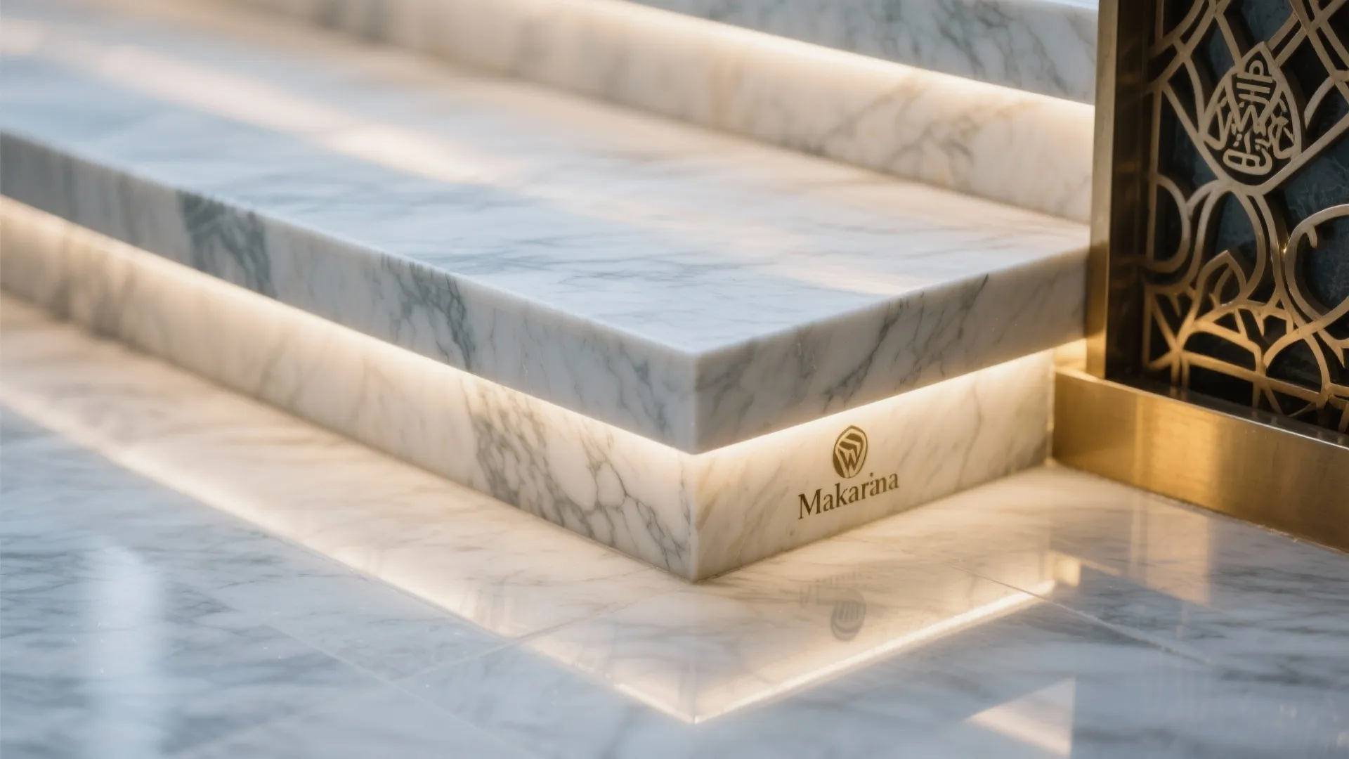 Marble Platform with Seating and Sacred Storage
