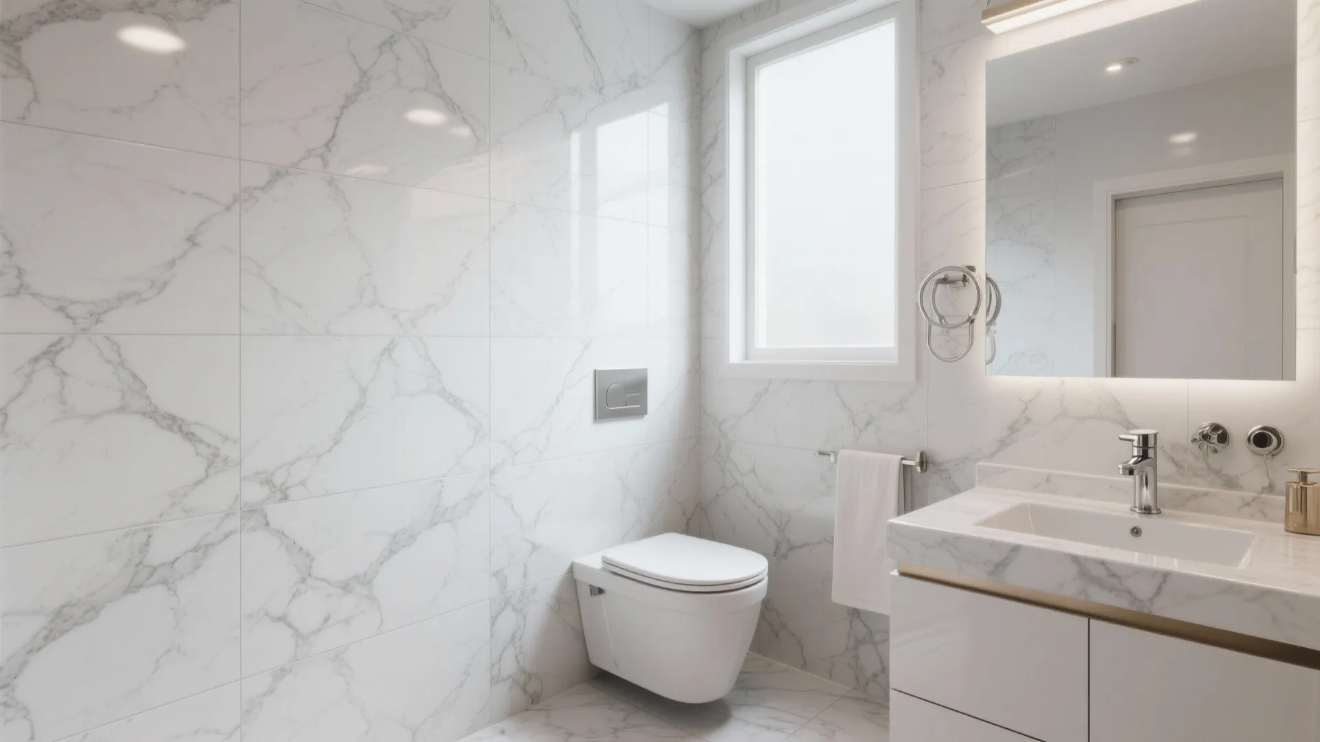 Marble-Effect Porcelain