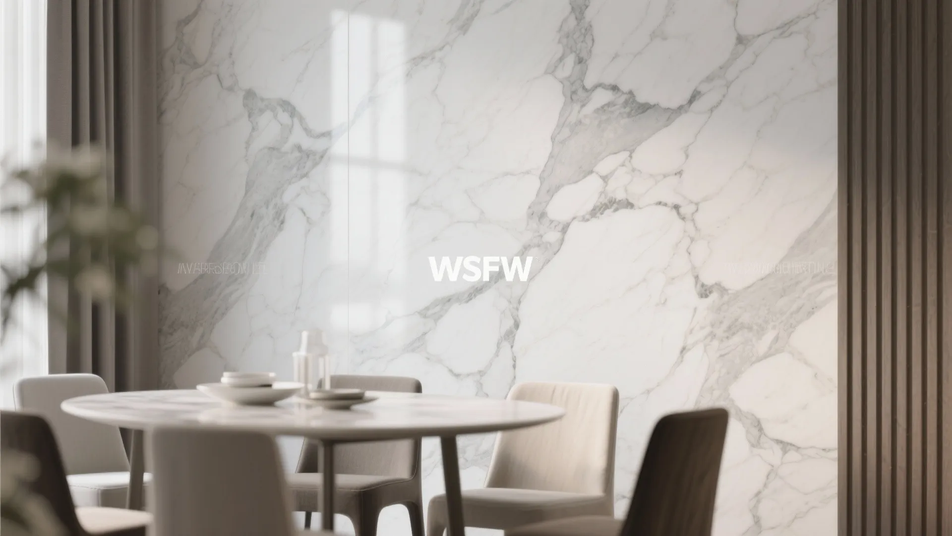 Marble Effect Putty Finish