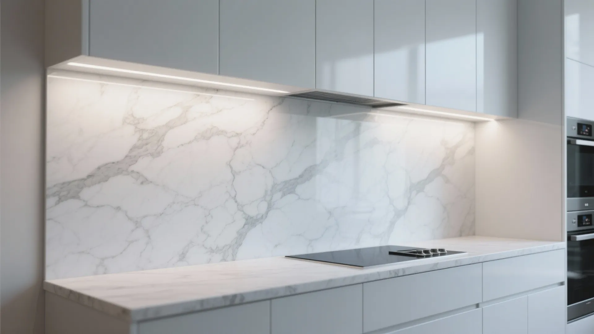 2. Marble-Effect Slab