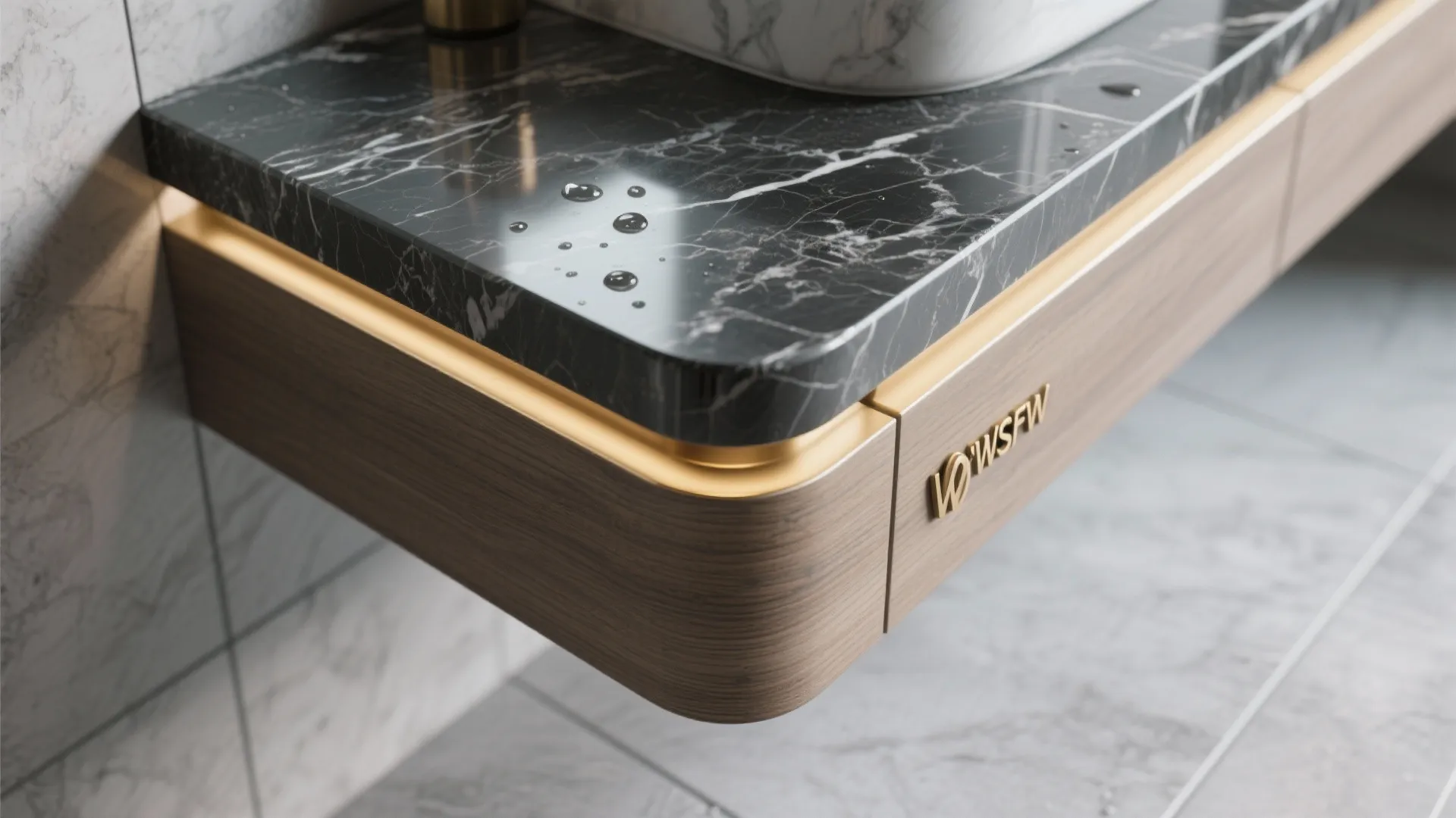 3. Mix finishes for texture